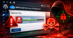 Arbitrary File Upload Vulnerability in WPvivid Backup